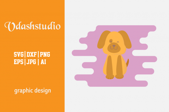 Charming Dog Puppy Animal Cute Clipart for Your Designs
