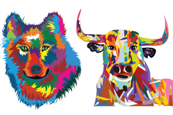 Color Dripping Animal: Bold Embroidery for Modern Crafts