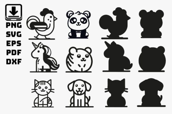 Cute Animal Cutting File: Unlock Creative Projects