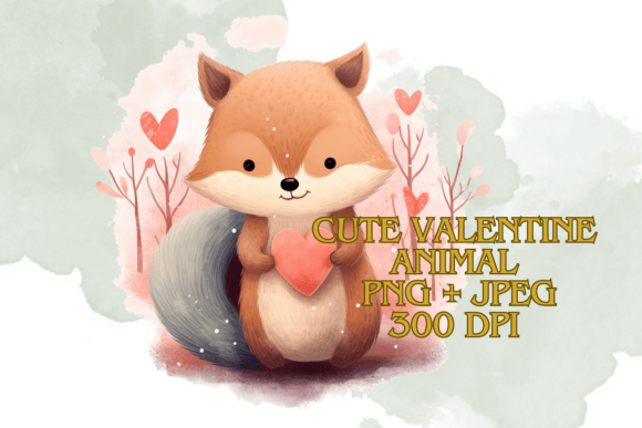 Cute Animal Valentine Hugging Heart: Design Applications & Uses