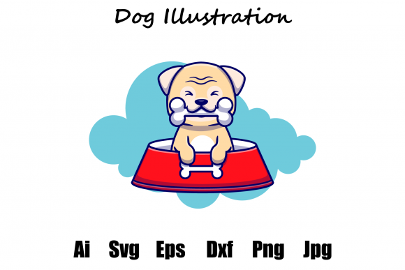 Dog Cute Animal Cloud: A Playful Font for Whimsical Designs